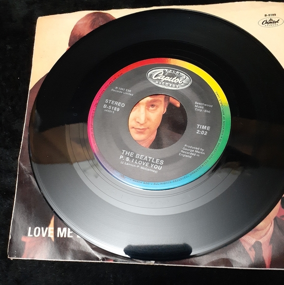 Lot Of Five Random 45s - Picture 8 of 11